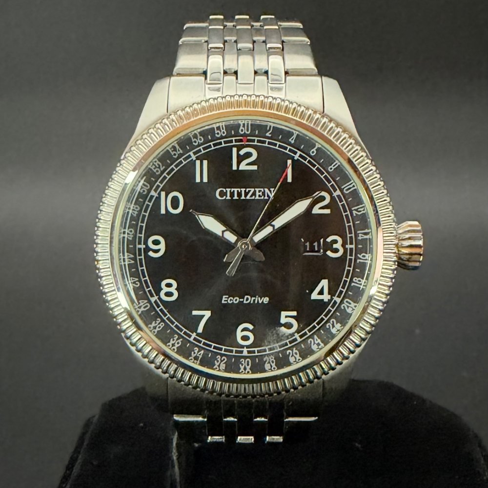 Citizen Eco-Drive Black Dial