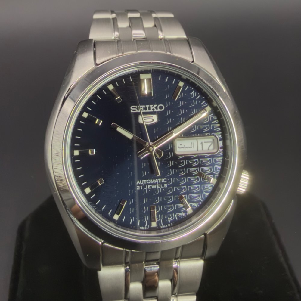 Seiko 5 SNK357K1 automático azul