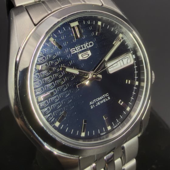Seiko 5 SNK357K1 automático azul — segunda foto