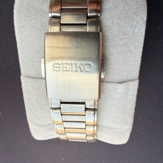 Seiko SBTM001 Solar Titanium Radio Wave Control