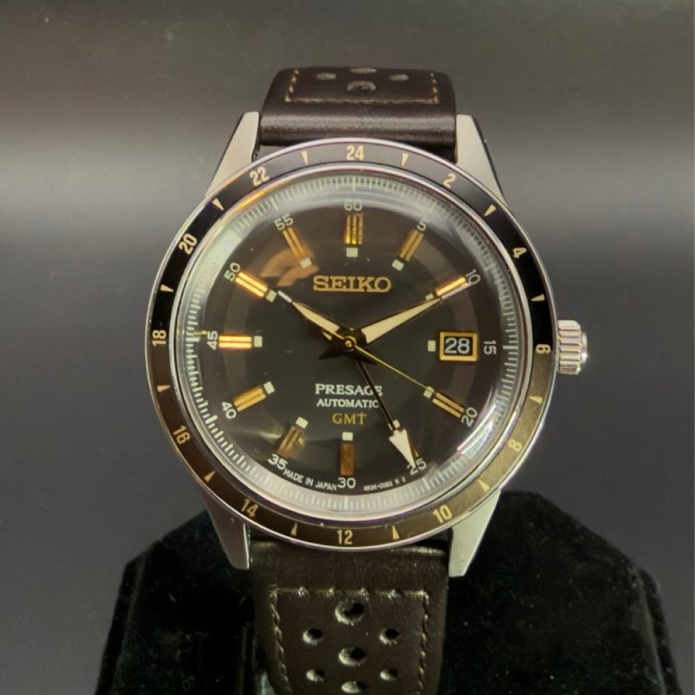 Seiko Presage GMT SSK013J1 Full Set