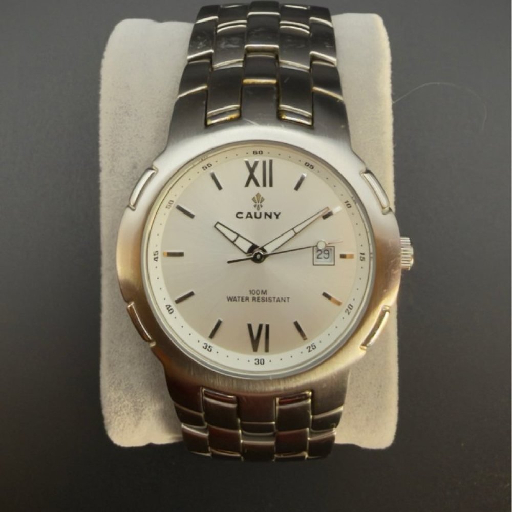 Cauny Quartz 40mm Acero 100M Japan Movement