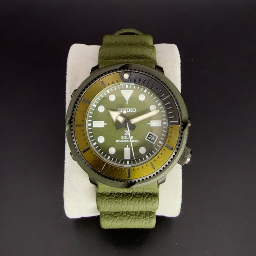 Seiko Prospex Tuna SNE535P1 Solar Diver 200M Full