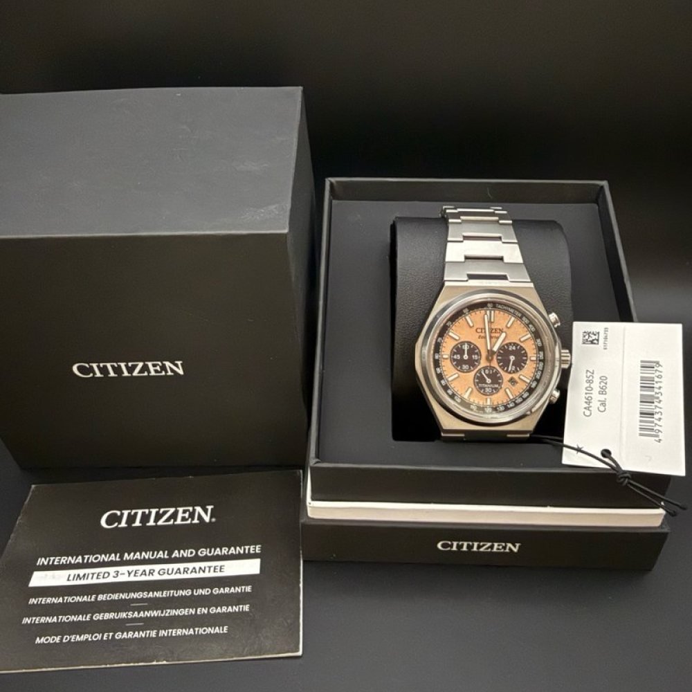 Citizen Zenshin Chrono CA4610-85Z Titanium NUEVO